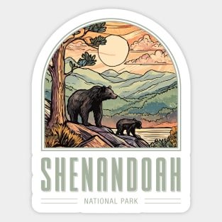 Shenandoah National Park Sticker